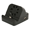 Miniatyrbild 1 av 5: För Switch HD Multimedia Interface Dock TV-dockningsstation Bärbar TV-laddningsdocka med kylfläkt