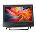 Miniatyrbild 3 av 5: 7-tums portabel monitor 1024x600 Stöder HD Multimedia Interface VGA AV Portabel skärm med stöd för PC 100?240V Järnfäste EU-kontakt