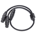 Miniatyrbild 5 av 5: JORINDO JD6073 XLR Hona till Dubbel XLR Hona Kabel Y-Typ Splitter XLR till Dubbel XLR Mikrofonkabel