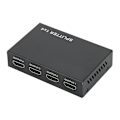 Miniatyrbild 4 av 5: HDMI Splitter 1 Ingång 4 Utgång Switch 4 Port Hub Repeater Förstärkare V1.4 3D 4K 1080p