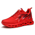 Miniatyrbild 2 av 5: Casual snörning Vulcanize, Walking Sneakers Red 7