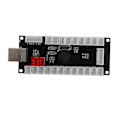 Miniatyrbild 3 av 5: Arcade-spel USB-kodare knappkontroll för Raspberry Pi värd-PC spelmaskin BlackCY-822C