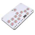 Miniatyrbild 5 av 5: Fighting Box Flatbox Fighting Stick Controller Support SOCD Fight Stick Game Controller Joystick med RGB LED-belysning för Switch