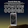 Miniatyrbild 3 av 5: Bluetooth MP4-spelare 5 tum HD pekskärm HiFi brusreducering bärbar WiFi musikspelare med kamera för Android svart