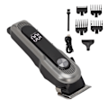 Miniatyrbild 4 av 5: Professionell Elektrisk Hårklippare Trimmer med Guidekammar Klippset Uppladdningsbar för Män Barberare