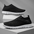 Miniatyrbild 1 av 5: Sneakers med mesh -plattform som andas ( set 1) 207BLACK 43