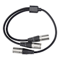 Miniatyrbild 1 av 5: JORINDO JD60711 XLR Hane till Dubbel XLR Hane Kabel Y-Typ Splitter Mikrofonkabel