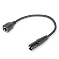 Miniatyrbild 4 av 5: JORINDO JD6096 Adapterkabel XLR Hane till RJ45 Hona Syrefri Koppar Adapterkabel