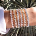 Miniatyrbild 3 av 5: 925 Sterling Silver Tennis Armband Dam Armband S5450