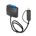 Miniatyrbild 5 av 5: SSD Adapterkabel 5Gbps Säker USB Typ C 3.0 till SATA-kabel för 2.5 3.5 Tums HDD Spelkonsol PC Laptop