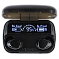 Miniatyrbild 5 av 5: Bluetooth-hörlurar Andningslampa HD LED-display Touchkontroll Trådlösa Hörlurar för Samtal Svart
