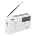 Miniatyrbild 3 av 5: RD?638T Bärbar Solcellsdriven Handvev AM FM Radio Nödläge med LED-ficklampa