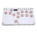 Miniatyrbild 2 av 5: Fighting Box Flatbox Fighting Stick Controller Support SOCD Fight Stick Game Controller Joystick med RGB LED-belysning för Switch