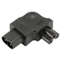 Miniatyrbild 5 av 5: 4 st IEC320 C8 till C5 Strömadapter C8 till C5 Adapter Strömkontakt för Laptop 2PDU Server 250V