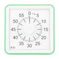 Miniatyrbild 3 av 5: Visuell Timer Tyst Tyst Räkning 60 Minuter Nedräkningstimer för Studenter Kök Grön
