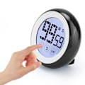 Miniatyrbild 2 av 5: Intelligent Kök Matlagning Pekskärm Display Timer Alarm Påminnelse Ur Countdown Svart