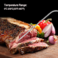 Miniatyrbild 5 av 5: LCD Digital Display Mattermometer Temp Tidvisning med Sond Kök Matlagning Bakning BBQ