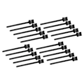 Miniatyrbild 1 av 5: 20-pack Elektrisk Rakborste Liten Rengöringsborste Plast för Rakhyvel Dator Tangentbord