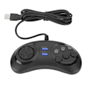 Miniatyrbild 1 av 5: Spelkontroll USB Trådbunden Gamepad Passar för PC/Raspberry Pi 3B MEGAPi/NESPi/SUPERPi