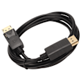 Miniatyrbild 3 av 5: DisplayPort till DisplayPort Kabel 4K Fördröjningsfri DP till DP Adapterkabel för PC TV Monitor Projektor 1,8m