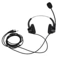 H360DPC Call Center Headset On Ear Datorhörlurar med Mikrofon för Hemmakontor Kundtjänst