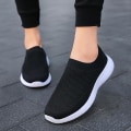 Miniatyrbild 3 av 5: Sneakers i mesh -plattform som andas ( set 2) pink 43