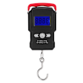 Miniatyrbild 1 av 5: WH-A23L 50kg LCD Digital Display Mini Elektronisk Våg Hängande Krok Våg för Fiske