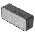 Miniatyrbild 3 av 5: G50 Multifunktionell Bluetooth Väckarklocka Högtalare Trådlös 5.0 MP3-spelare Laddningsväckarklocka för Kontor Svart