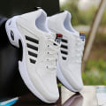 Miniatyrbild 3 av 5: Höstskor i läder för män. Casual sneakers Blue CN43(insole26.5cm