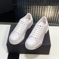 Miniatyrbild 5 av 5: Låg-top Casual, läder Sneaker (set-b) White B 41
