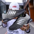 Miniatyrbild 4 av 5: Män våren mode sneaker skor black 10