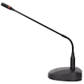 Miniatyrbild 3 av 5: Svanhalsmikrofon Svart USB-driven Mikrofon för Konferenssändning Inspelning Datorspel