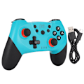 Miniatyrbild 1 av 5: Trådlös Bluetooth-spelkontroll med vibration 6-axlig känsel för Switch Hostgreen