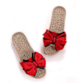 Miniatyrbild 2 av 5: Kvinnor Sommar Casual Slides Bekväma lintofflor sandaler GA00353-Beige 40