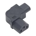 Miniatyrbild 2 av 5: 4 st IEC320 C8 till IEC320 C13 Strömadapter Rät Vinkel IEC320 C8 till C13 90 Graders Strömadapter 250V 2500W