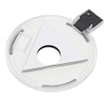 Miniatyrbild 2 av 5: Digital RGB LED-bas för PS5 vertikalt stativ 4 färglägen Robust smal RGB LED-konsolstativ för PS5