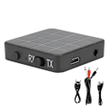 Miniatyrbild 1 av 5: 2 i 1 Bluetooth 5.0 Trådlös Ljudhjälp 3.5mm Adapter Sändare Mottagare Utrustning