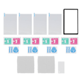 Miniatyrbild 1 av 5: 4-pack Skärmskydd för Spelkonsol, Fingeravtrycksresistent, Professionellt Härdat Glas för Switch OLED-Huvudenhet