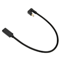Miniatyrbild 2 av 5: USB C Förlängningskabel 0.3m/0.98ft 10Gbps Guldpläterad Rätvinklig USB 3.1 Hane till Hona Förlängningssladd för Mi 4C