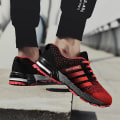 Miniatyrbild 1 av 5: Herr Casual Sneakers Skor Red 8.5