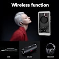 Miniatyrbild 4 av 5: Bluetooth MP4-spelare 5 tum HD pekskärm HiFi brusreducering bärbar WiFi musikspelare med kamera för Android svart