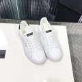 Miniatyrbild 1 av 5: Låg-top Casual, läder Sneaker (set-b) White D 45