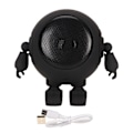 Miniatyrbild 1 av 5: Portabel Bluetooth-högtalare Robotform Bluetooth 5.0 1000mAh Inbyggd Mikrofon Mini Trådlös Högtalare för Hem Utomhusfest Svart