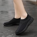 Miniatyrbild 1 av 5: Sneakers i mesh -plattform som andas ( set 2) 1926black 43