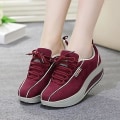 Miniatyrbild 1 av 5: Toning gå ner i vikt Sneakers, Slimming Swing Skor Red 39