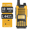 Miniatyrbild 2 av 5: Uv-13 Pro Walkie Talkie Dual Band Transceiver Grön
