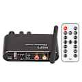 Miniatyrbild 2 av 5: Bluetooth Digital till Analog Konverterare 2 Enheter Ansluter Bluetooth DAC Konverterare Stöder Volymkontroll Musikväxling