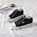 Miniatyrbild 1 av 5: Kvinnor dolda häl plattform kil andas sneakers Black 39