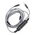 Miniatyrbild 5 av 5: Chat Link Pro Kabel Tyst Förlustfri Chattadapterkabel med Metallisolator för Xbox One för PS4 för Switch 2,6m