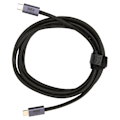 Miniatyrbild 2 av 5: USB4 Datakabel Hög Hastighet 20Gbps Typ C 8K60Hz Datakabel för Bärbara Datorer Surfplattor Mobiltelefoner 200cm/78.7in